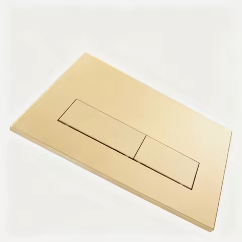 Toilet Flush Plate Compatible with Geberit Sigma 20 01 30 UP300 & UP320 Series gold Panel with Conce