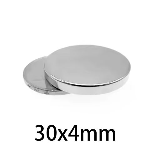 30x4mm Powerful Magnets 30*4 Strong Disc Magnets For Fridge, DIY, Building, Scientific, Craft, Educa