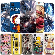 Case For Xiaomi Redmi Note 11 PRO PLUS+ 5G Global Case For Redmi Note 11S 5G Phone 6.6inch Back Cover black tpu case Exciting art design goku