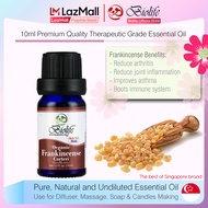 Biolife Frankincense Carteri Therapeutic Grade Pure Natural Essential Oil (10ml Single-Note 0il), Made with Botanical Extract, for Diffusers, Humidifier, Massage, Aromatherapy, Candle Making, Skin and Hair Care