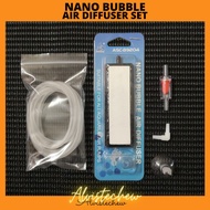 Aquarium Fish Tank NANO Micro Bubble Air Diffuser stone (Full set)