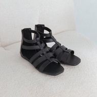 【I called Love】MIT簡約編織羅馬平底涼鞋