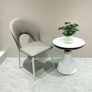 Makeup Chair In Stock Modern Simple Hotel Cream Style Simple Home Backrest Chair Manufacturer Saddle