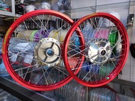 ชุดล้อSUZUKI RC80 RC100 หม่ำ ชุดล้อคริสตัล โรลเยล สวิง สปริ้นเตอร์ วีว่า สแมช ดรัม วงล้อ อลูมิเนียมเ