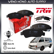 Nissan Vanette C22 Front Trw Brake Pad | Brake Disc Pads Original