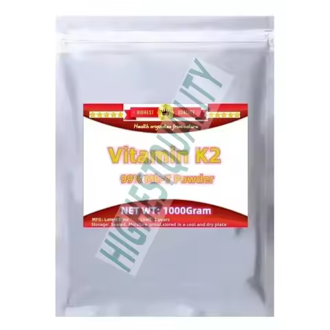 Customized Packaging of Beauty Health Skincare Tools Vitamin K2 Mk-7 VK2