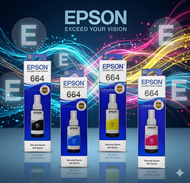 Tinta EPSON 664 KEMASAN TERBARU 1 SET