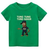 TUNG TUNG TUNG SAHUR BOYS AND GIRLS - TUNG TUNG SAHUR PEACE T-SHIRT - TUNG TUNG SAHUR TOP