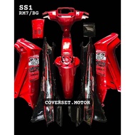 COVERSET YAMAHA SS1 HIJAU LUMUT COVERSET Y110