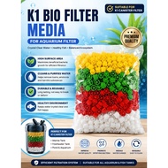 K1 Bio Media 500g Premium Quality MBBR Filter Media For Fish Aquarium