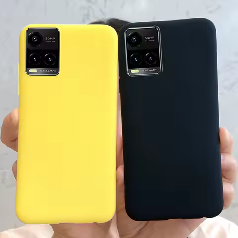 For Vivo Y33s Case Y21 Y21s Soft Silicone Cute Candy Phone Cover For Vivo Y21 Y 21 s Cases Y33s Vivo