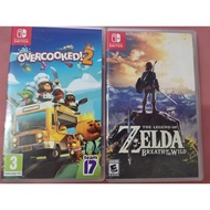 USED NSW Nintendo Switch Game-Overcooked 2 The legend of Zelda:BOTW FireEmblem:ThreeHouses