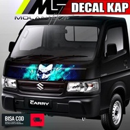 Decal Sticker Striping Variasi Kap/Kabin New Suzuki Carry Pickup - Decal Kabin Depan New Suzuki Carr