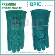 Premium Welding Glove 13" (Green Color / En407 / En388) (New Arrival)