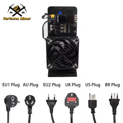 NEW NerdMinerQaxe Rev6.1 6TH/S 100W Solo Bitcoin Miner Lucky Miner BM1370 Asic Chip BTC Crypto Lotte
