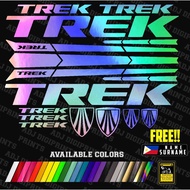 Trek Bike Frame Set Decals Stickers Mtb Special Color Vinyl