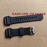 HITAM Strap For Casio G-Shock GD-400 GD400 Watch Plain Black