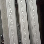 lis plafon gypsum (9cm) motif kangkung