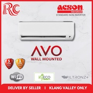 Acson Air Conditioner Non Inverter R32 1.0HP/1.5HP/2.0HP/2.5HP A3WM10N/15N/20N/25N + My Eco + Advance Filtering Technology