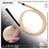 MAGICIAN Violin Horse Hair, Repair Bow Hair Erhu Bow Hair, High Quality Durable Unbleached Erhu Stri