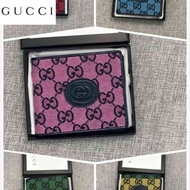 CC Bag Gucci_ Bag LV_Bags 657572 REAL LEATHER Compact Long Wallets Chain Wallet Pouches Key Card Holders Phone Cases PURSE CLUTCHES EVENING 0B0H 447Y