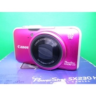 Digicam Kamera Pocket Canon Powershot SX230 Bekas Second not ixus