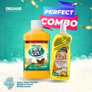 DESANS - COMBO Pencuci Tandas Berubat dan Pinggan Mangkuk  : Pine Gel Disinfectant & Dishwasher