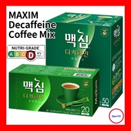MAXIM Decaf Coffee Korean Instant Coffee Mix 20T/50T Decaffeine