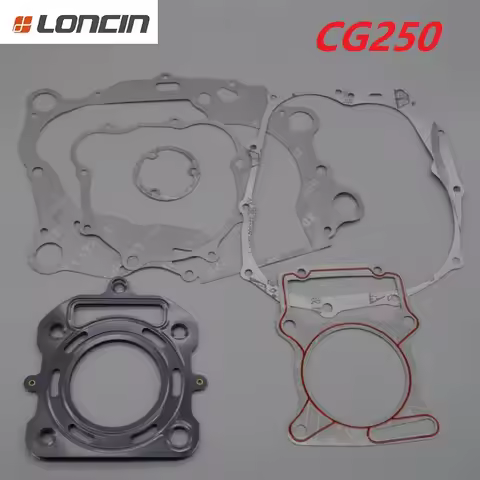 cg 67mm 69mm cylinder head gasket piston ring pin set for zongshen lifan shineray LONCIN 250CC Cg250