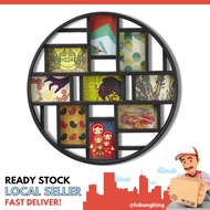 [sgstock] Umbra Luna 9-Opening 4x6 Collage Wall Frame - DIY Gallery Style Multi Picture Photo Collag