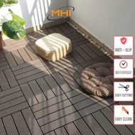 Plastic Faux Wood Balcony Flooring - Specialized High Quality Anti-Slip Bathroom Flooring