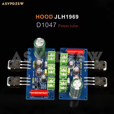 LJM D1047 Ver HOOD JLH1969 Stereo Class A power amplifier DIY Kit/Finished board 10W