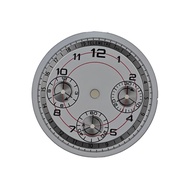 29.5mm VK63 Telemetre Watch Dial Chronograph Arabic Numerals for Daytona Seiko VK63 Quartz Movement