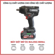 Máy siết bulong pin DRAMA 5598 FLEX Động cơ bền bỉ mạnh mẽ Lực siết 800Nm Đầu Bulong 1/2 siet  bulon