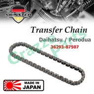 (74L) Münster Transfer Case Gearbox Chain Output Shaft Drive 36293-87507 Perodua Kembara 1.3 Old J10