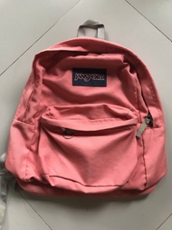jansport tas ransel / backpack original pink preloved second