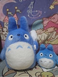 吉卜力工作室 藍色龍貓毛絨公仔