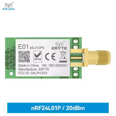 nRF24L01 PA LNA 2.4GHz Wireless RF Module IoT SPI Transmitter with shield nRF24L01P for Industrial R