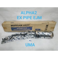 HONDA ALPHA FI  / EX5D110 FI / DASH FI / DASH2 FI Exhaust Pipe EJM