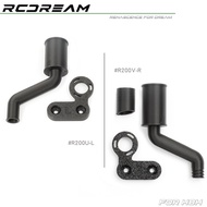 3D Printed Simulated Retro Exhaust Pipe for MJX 1/8 H8H RC Crawler Car