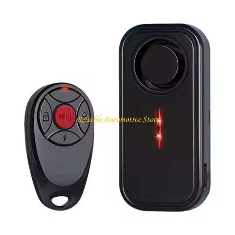 M68B Mini Invisible Design Burglar Alarm for Motorcycle Bike Cabinet & Glass Door