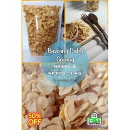 Net Fried Garlic 1 KG, Fried Onion, Original Garlic