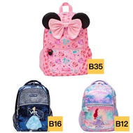 Ready Tas Backpack Smiggle Medium Large Animalia Dino Bunga Cinderella Car Mermaid Ariel Cat