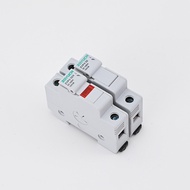 Photovoltaic PV Buster Fuse Holder 10A Fuse DC1000V DC Fuse 10 * 38mm Base Shell