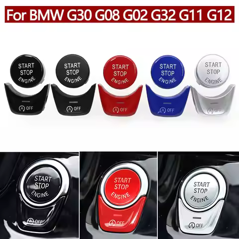 Car Engine Ignition Start Stop Button OFF Switch Cover For BMW 1 5 6 7 X3 X4 Series F52 G30 G31 G01 