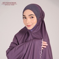 ✣Siti Khadijah Telekung Flair Rabia in Dark Purple❂