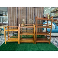 Wooden Shelf Ready To Assemble As Shown In The Picture. Distance Between Floors 38-40 Cm 2 Layers