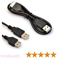 Usb Extension Cable (Length 1.5 Meters & 0.8 Meters)