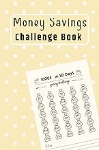 Money Savings Challenges book: Easy Way To Save Money $1000 in 30 Days, 6 years Savings Goal Tracker