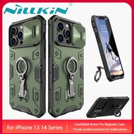 [MagSafe]Nillkin เคส เคสโทรศัพท์ Apple iPhone 13 14 Pro Max Plus Case CamShield Armor Pro MagSafe Ri